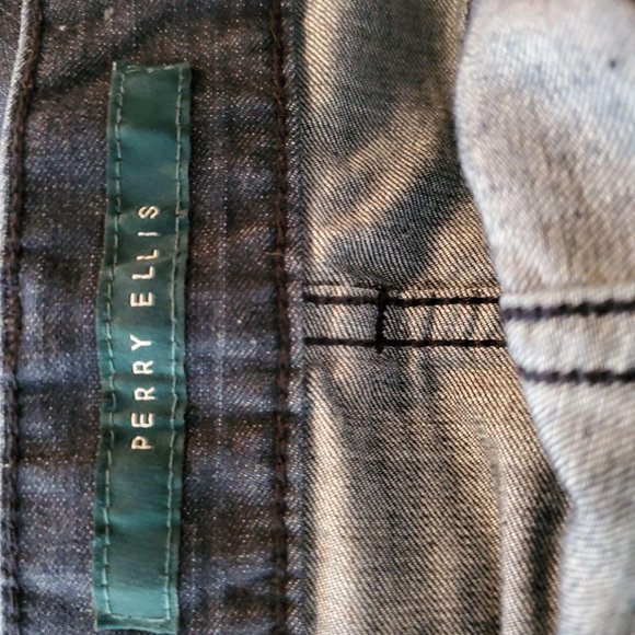 Perry Ellis 32×30 Cotton Blue Jeans Pants - Picture 3 of 7